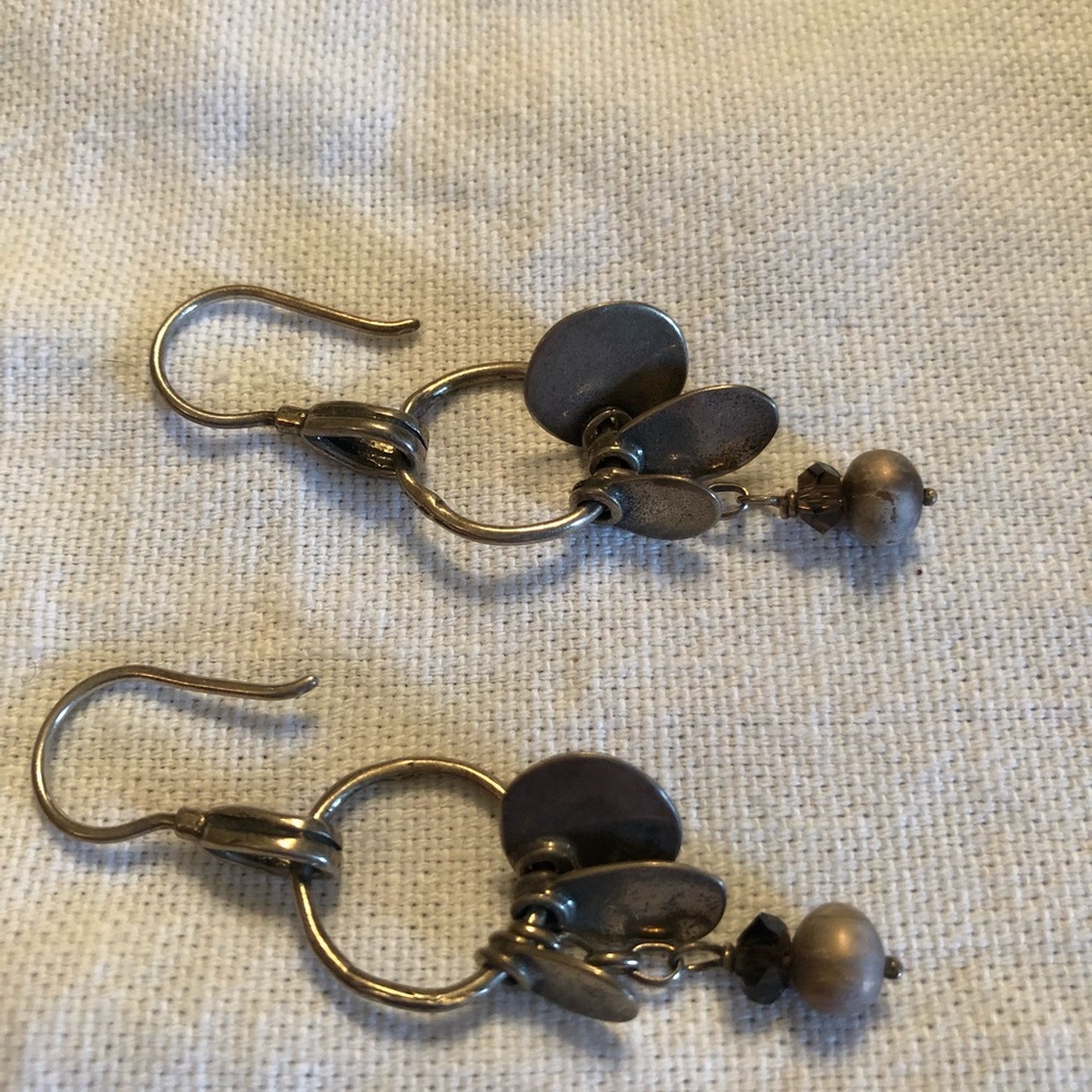 Silpada 925 sterling silver dangly earrings